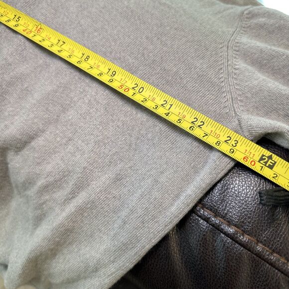 Alfani Merino Wool Sweater Polo Mens XL Beige 100% Pure Italian Knit Australia - Picture 6 of 7